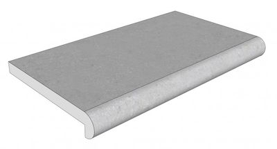 Kantstein Granitt NAPOLI, Rett m/nese 600x330x30/60mm       