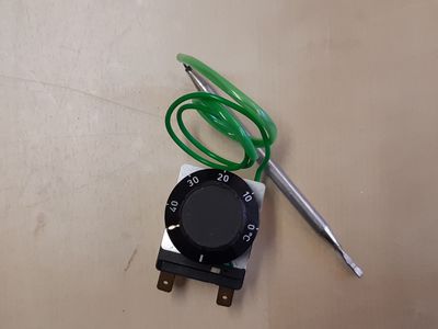 Termostat for varmekolber, 0-40 grader C                    