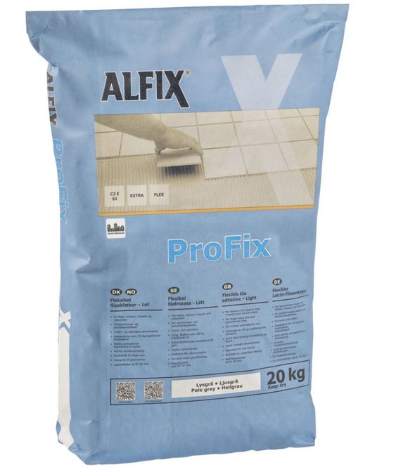 Hovedbilde Kantstein, Mørtel profix, 20kg.                   ...
