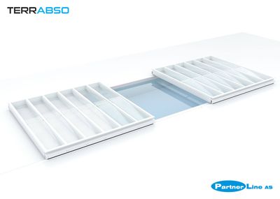 Skyvbart terrassedekke / rulledekke til basseng og massasjebad