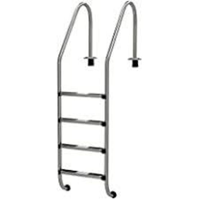 Hovedbilde Bassengstige 4-Trinn standard Aisi 304