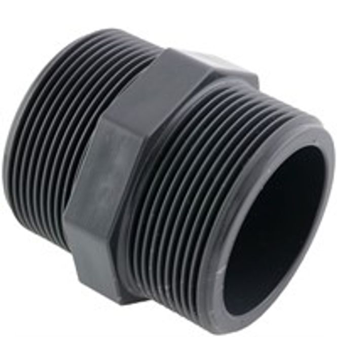 Hovedbilde PVC Skjøtenippel 2x1 1/4