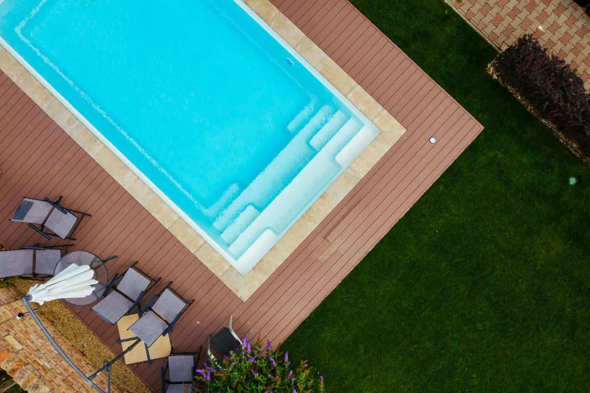 GJ Glassfiberbasseng Minerva 7.1x3.8M