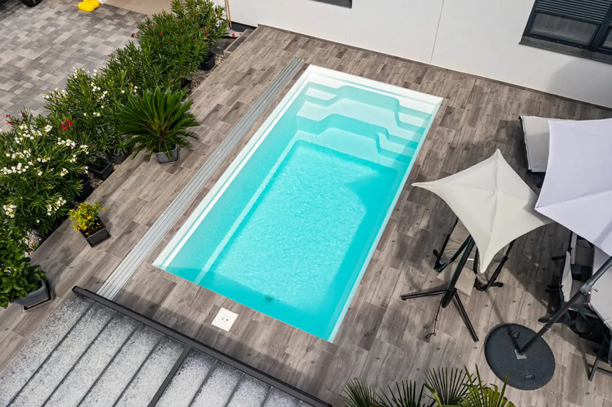 GJ Glassfiberbasseng Solaris 5.5x3.0M